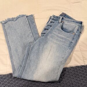 Just USA Light Blue Straight Leg Jeans